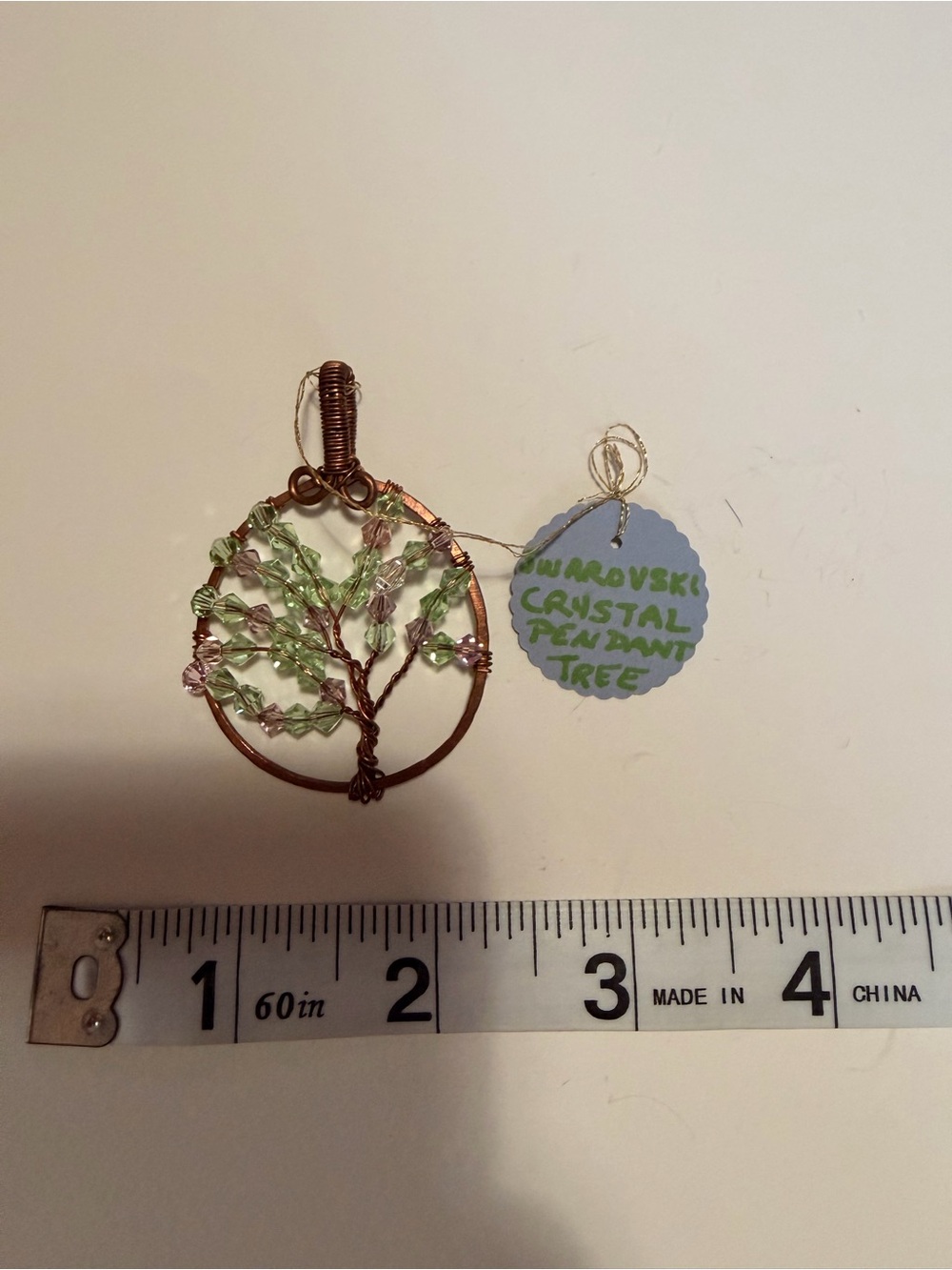 Swarovski Crystal Tree of Life Pendant